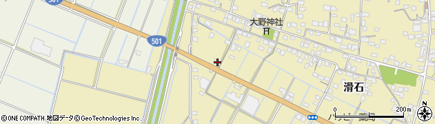 熊本県玉名市滑石2711周辺の地図