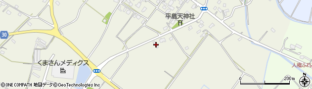 熊本県合志市栄3112周辺の地図