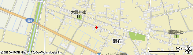 熊本県玉名市滑石1411周辺の地図