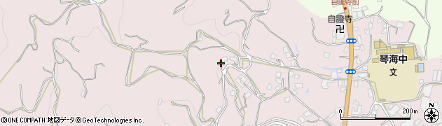 長崎県長崎市琴海戸根町1307周辺の地図
