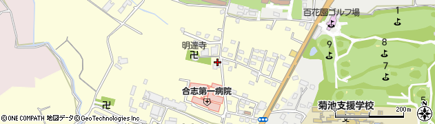 熊本県合志市御代志815周辺の地図