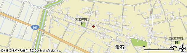 熊本県玉名市滑石1422周辺の地図