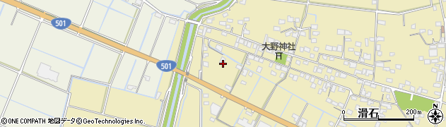 熊本県玉名市滑石2717周辺の地図