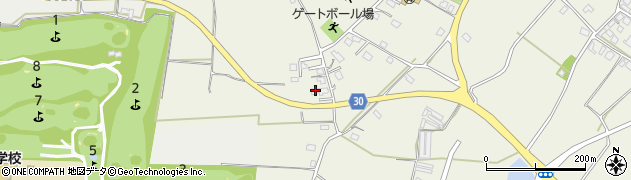熊本県合志市栄2256周辺の地図