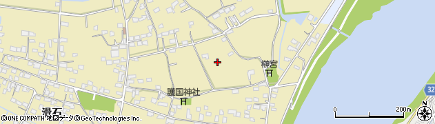 熊本県玉名市滑石1725周辺の地図