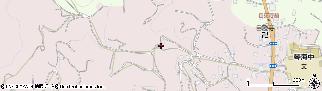 長崎県長崎市琴海戸根町1314周辺の地図
