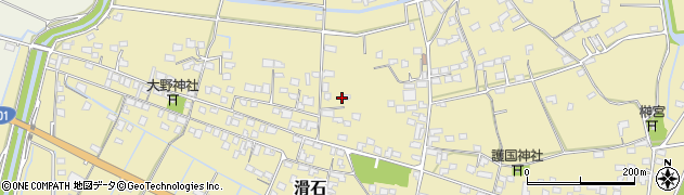 熊本県玉名市滑石1646周辺の地図