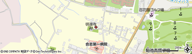 熊本県合志市御代志814周辺の地図