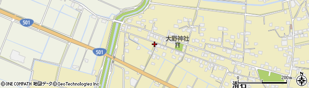 熊本県玉名市滑石1370周辺の地図