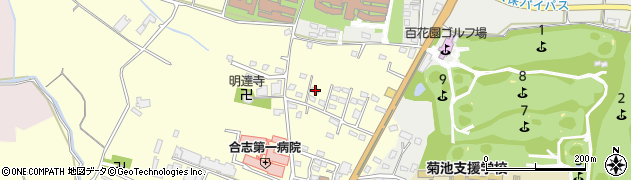 熊本県合志市御代志821周辺の地図