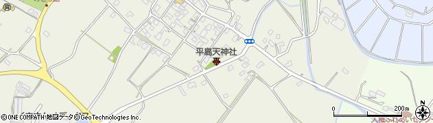 熊本県合志市栄3197周辺の地図