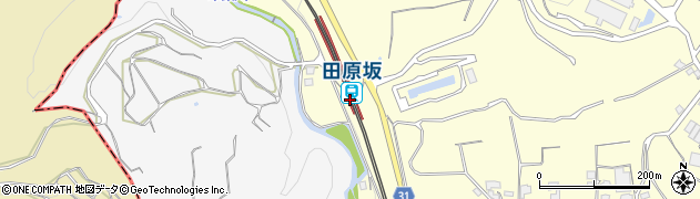 田原坂駅周辺の地図