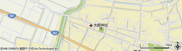熊本県玉名市滑石1372周辺の地図