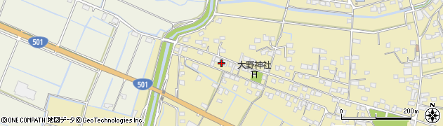 熊本県玉名市滑石1369周辺の地図