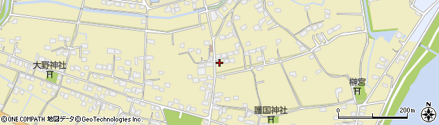 熊本県玉名市滑石1749周辺の地図