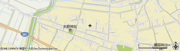 熊本県玉名市滑石1482周辺の地図