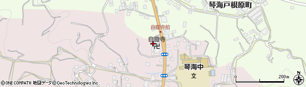 長崎県長崎市琴海戸根町1097周辺の地図