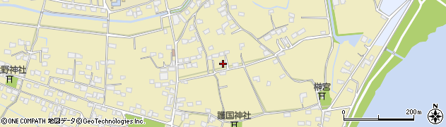 熊本県玉名市滑石1733周辺の地図