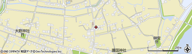 熊本県玉名市滑石1783周辺の地図