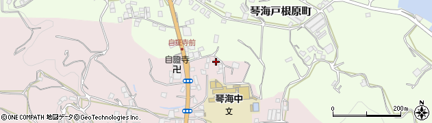 長崎県長崎市琴海戸根町1086周辺の地図