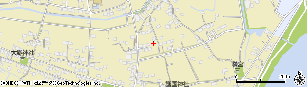 熊本県玉名市滑石1782周辺の地図