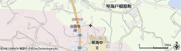 長崎県長崎市琴海戸根町1087周辺の地図