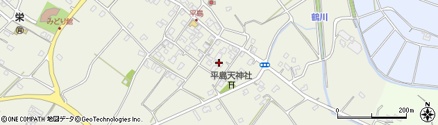 熊本県合志市栄3210周辺の地図