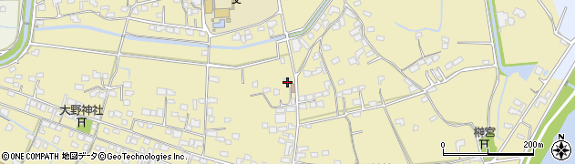 熊本県玉名市滑石1677周辺の地図