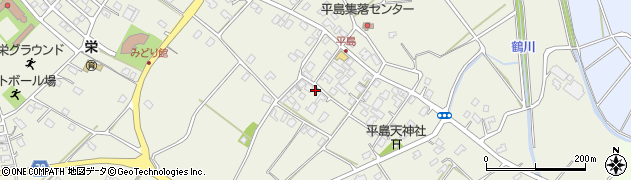 熊本県合志市栄3240周辺の地図