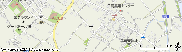 熊本県合志市栄3361周辺の地図