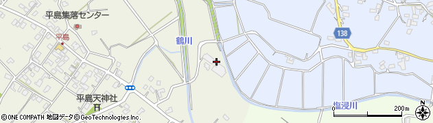 熊本県合志市栄2967周辺の地図