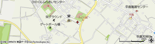 熊本県合志市栄2369周辺の地図