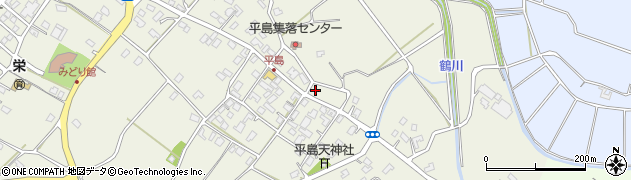 熊本県合志市栄3214周辺の地図