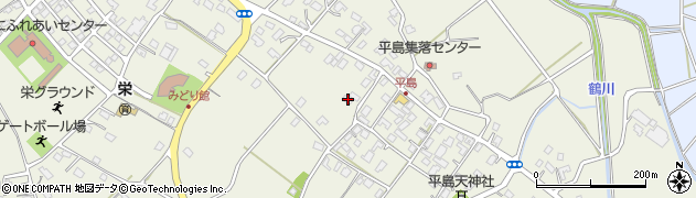 熊本県合志市栄3384周辺の地図