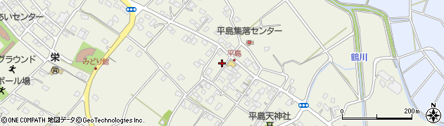 熊本県合志市栄3248周辺の地図