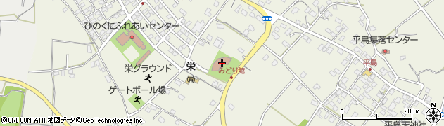 熊本県合志市栄2371周辺の地図