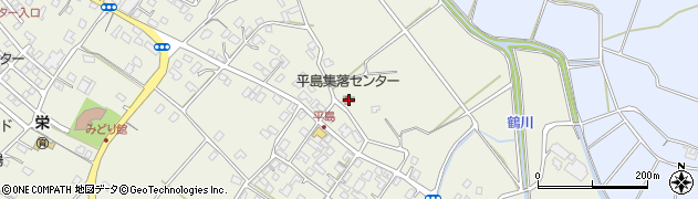 熊本県合志市栄2830周辺の地図