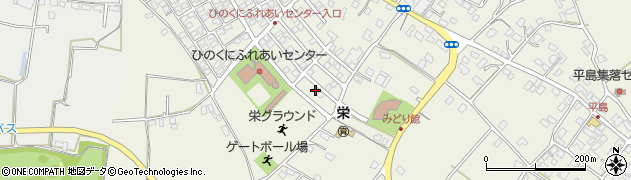 熊本県合志市栄2295周辺の地図