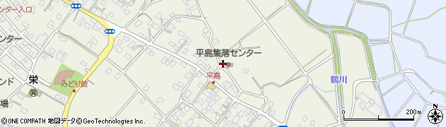 熊本県合志市栄2829周辺の地図