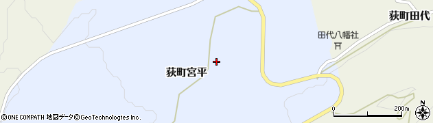 大分県竹田市荻町宮平3622周辺の地図