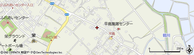熊本県合志市栄3258周辺の地図