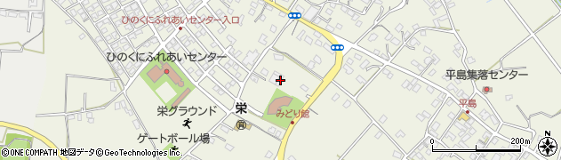 熊本県合志市栄2349周辺の地図