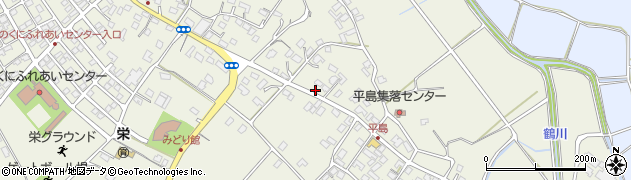 熊本県合志市栄3272周辺の地図