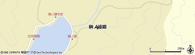 長崎県新上五島町（南松浦郡）榊ノ浦郷周辺の地図