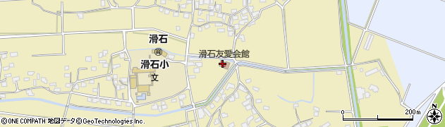 熊本県玉名市滑石1601周辺の地図