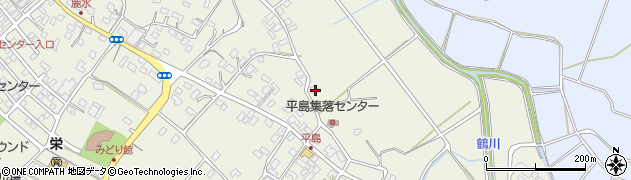 熊本県合志市栄2825周辺の地図