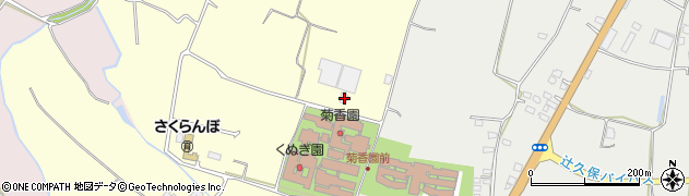 熊本県合志市御代志555周辺の地図