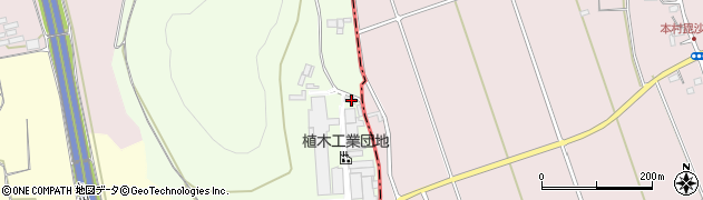 熊本県熊本市北区植木町石川299周辺の地図