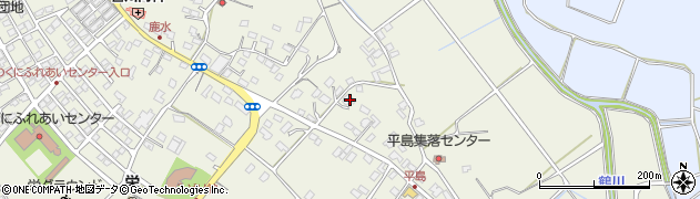 熊本県合志市栄3277周辺の地図