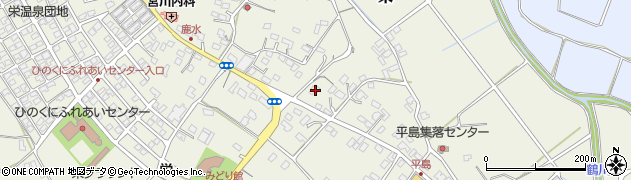 熊本県合志市栄3300周辺の地図